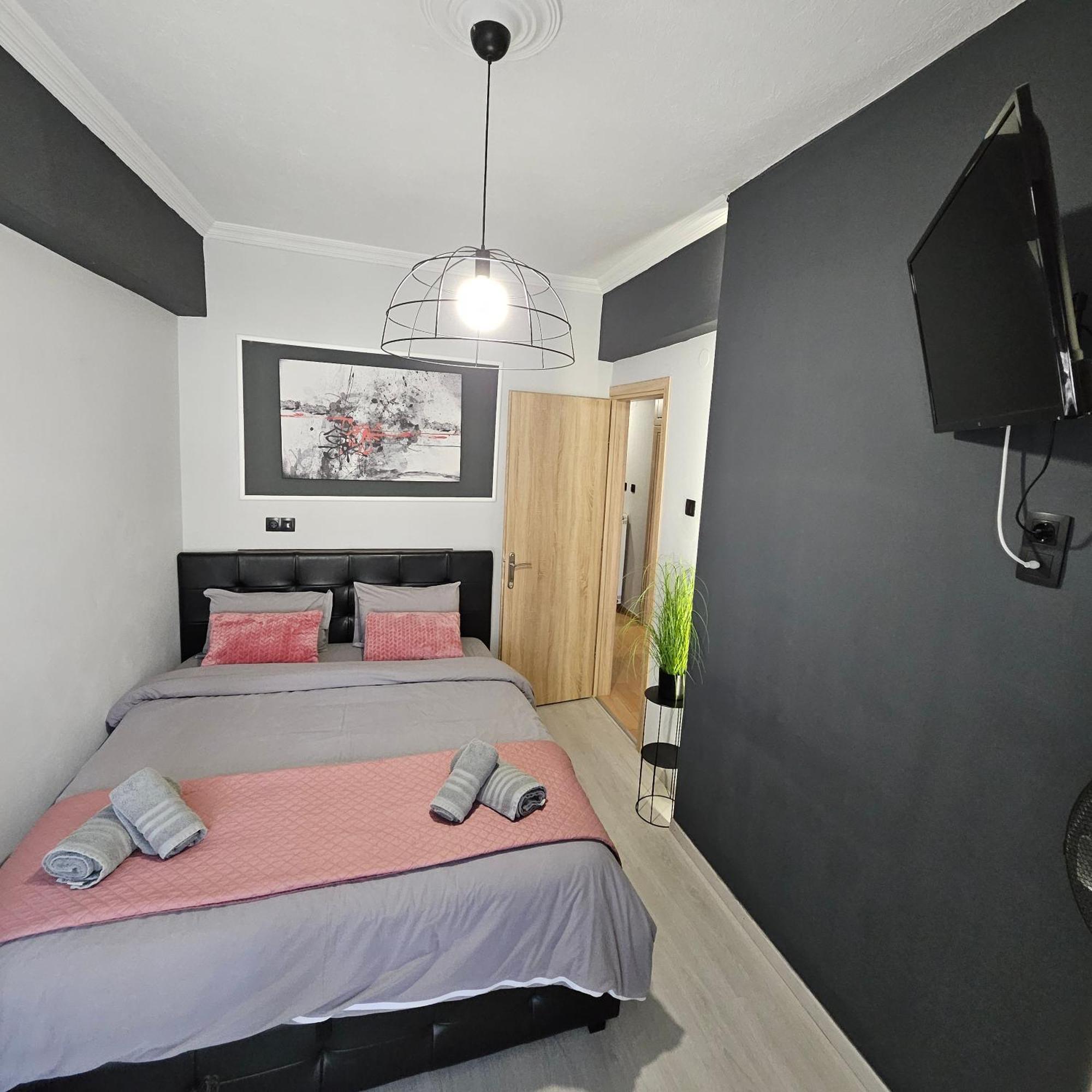 Central 3 Modern Apartment With Free Parking Serres Exteriér fotografie