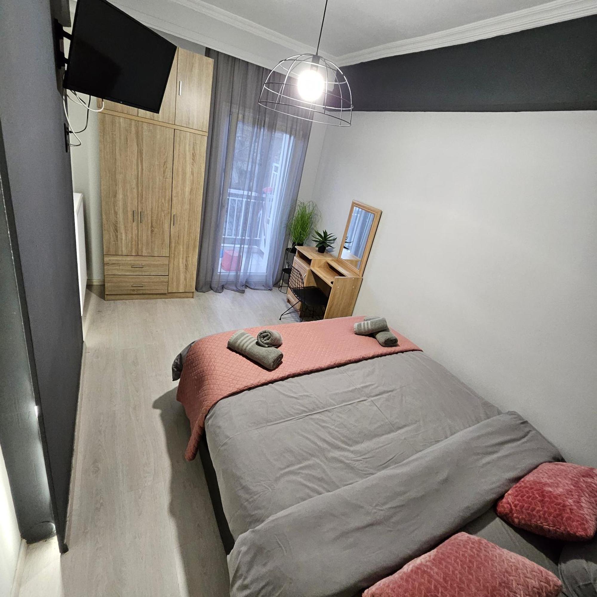 Central 3 Modern Apartment With Free Parking Serres Exteriér fotografie