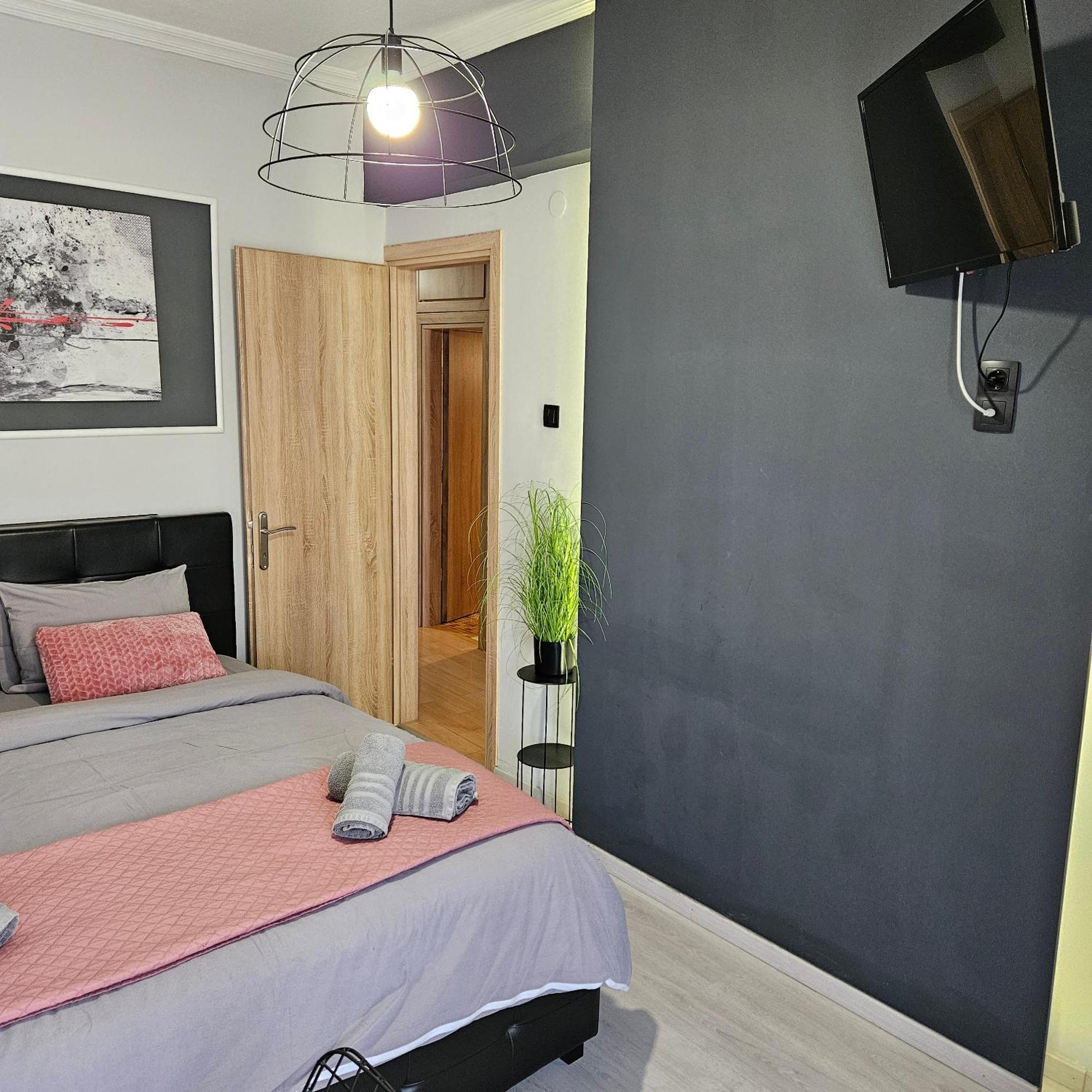Central 3 Modern Apartment With Free Parking Serres Exteriér fotografie
