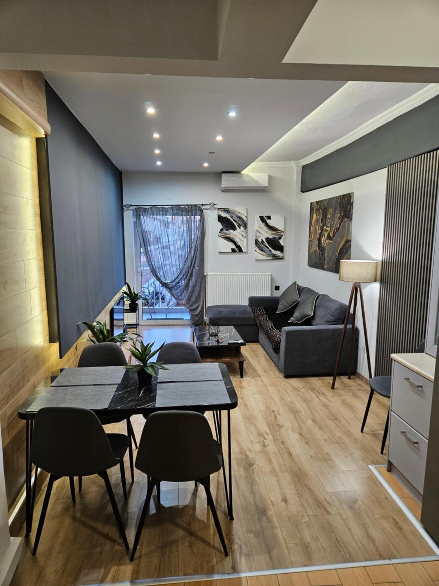 Central 3 Modern Apartment With Free Parking Serres Exteriér fotografie