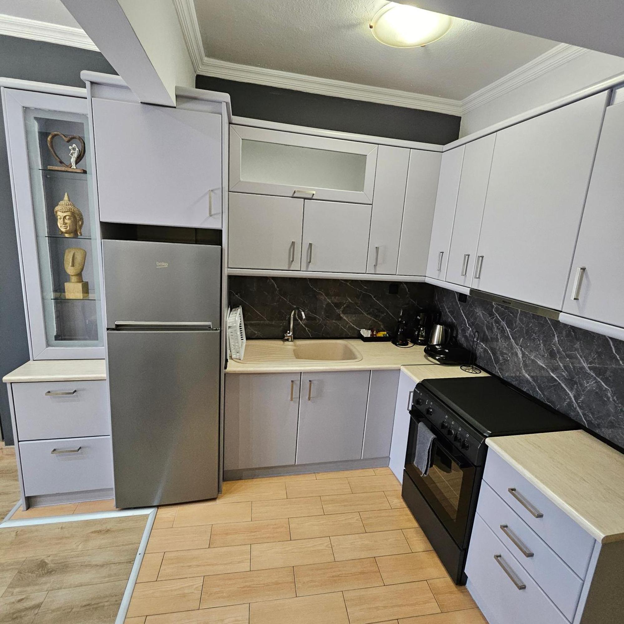 Central 3 Modern Apartment With Free Parking Serres Exteriér fotografie