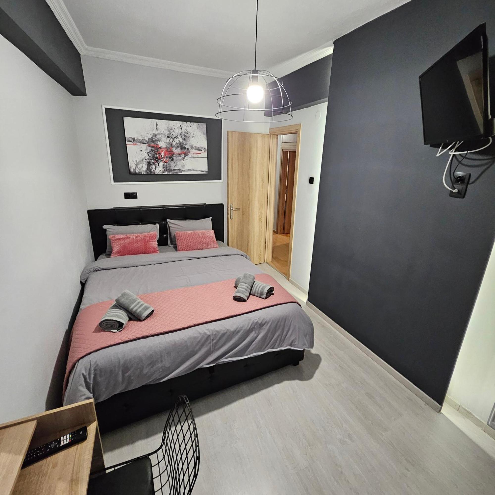Central 3 Modern Apartment With Free Parking Serres Exteriér fotografie