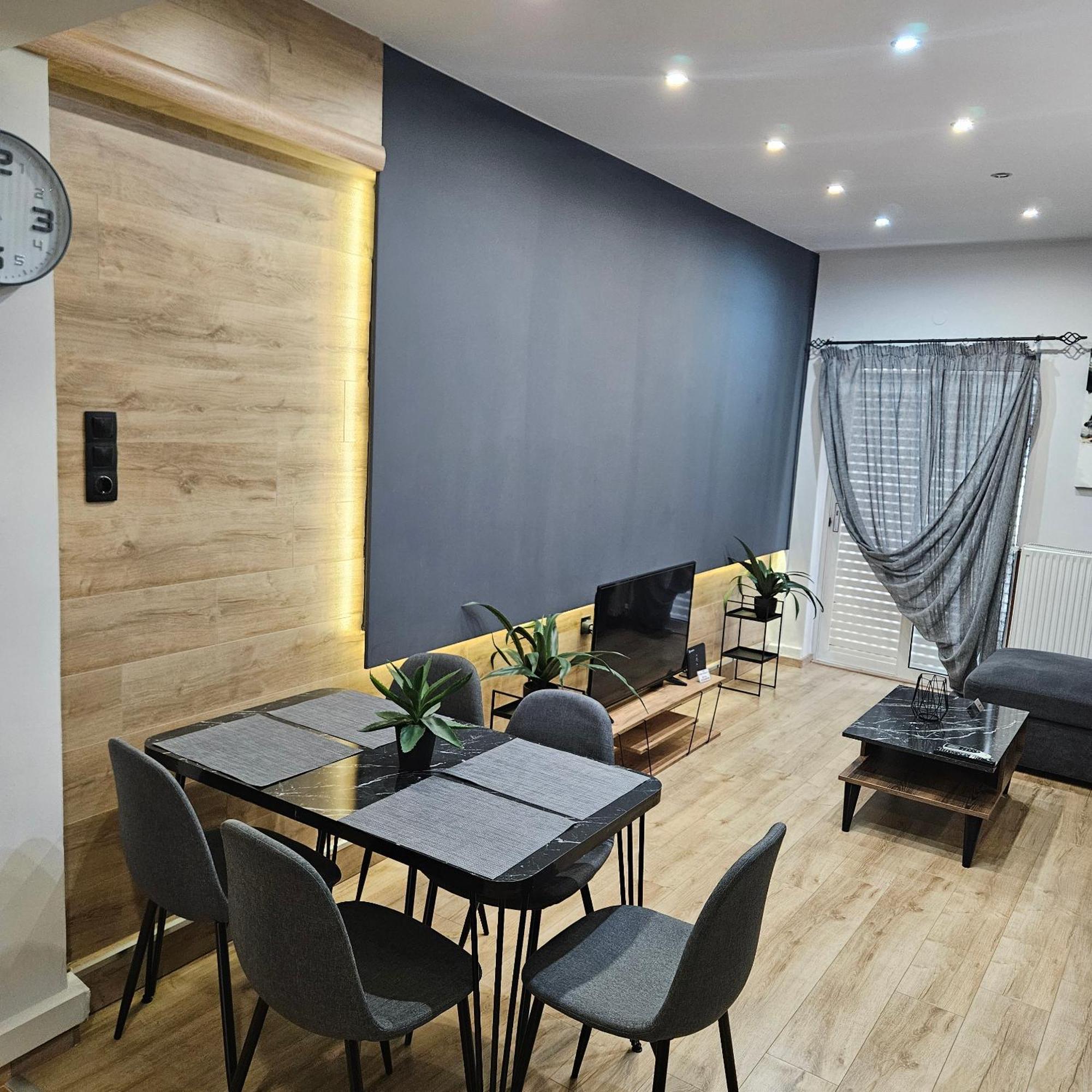 Central 3 Modern Apartment With Free Parking Serres Exteriér fotografie