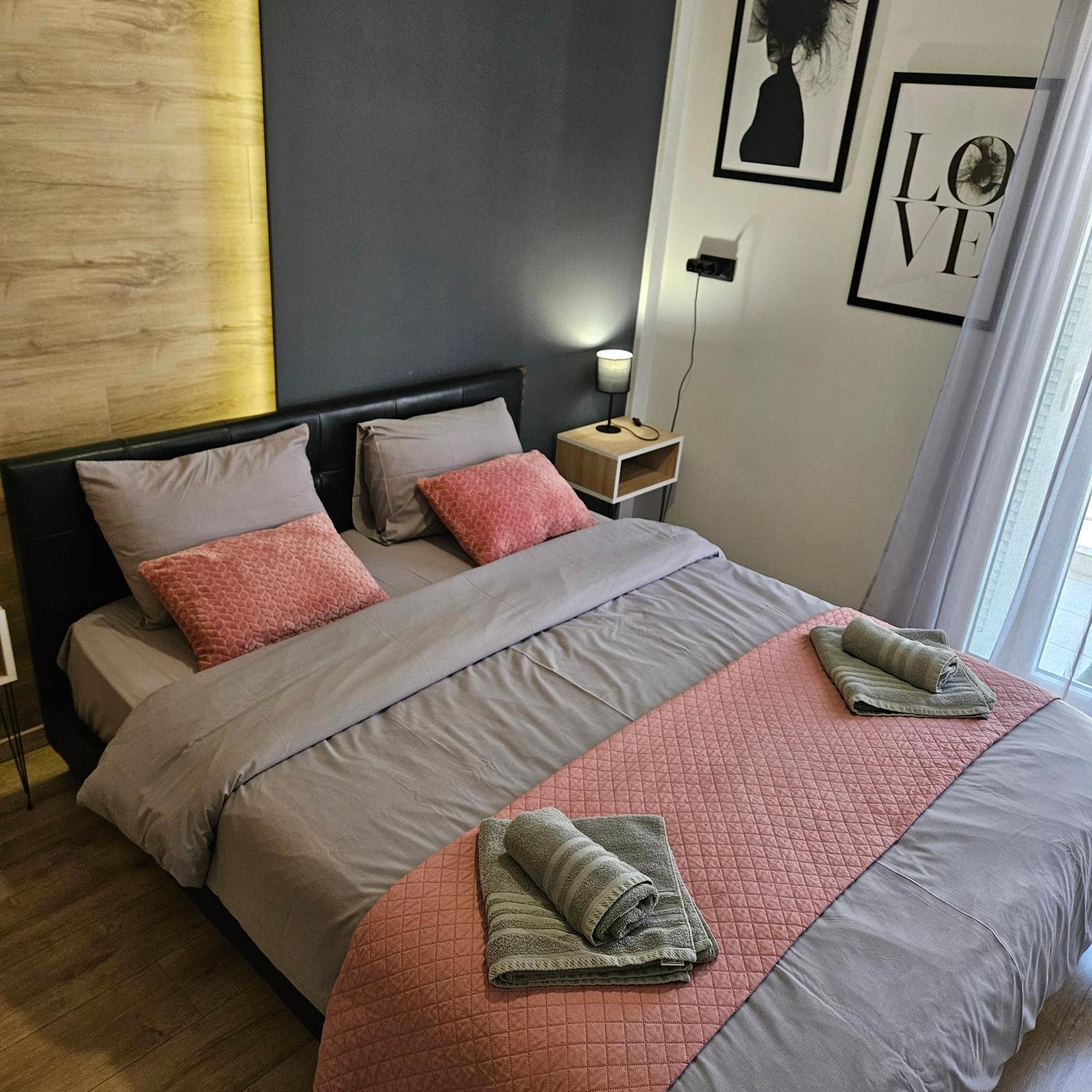 Central 3 Modern Apartment With Free Parking Serres Exteriér fotografie